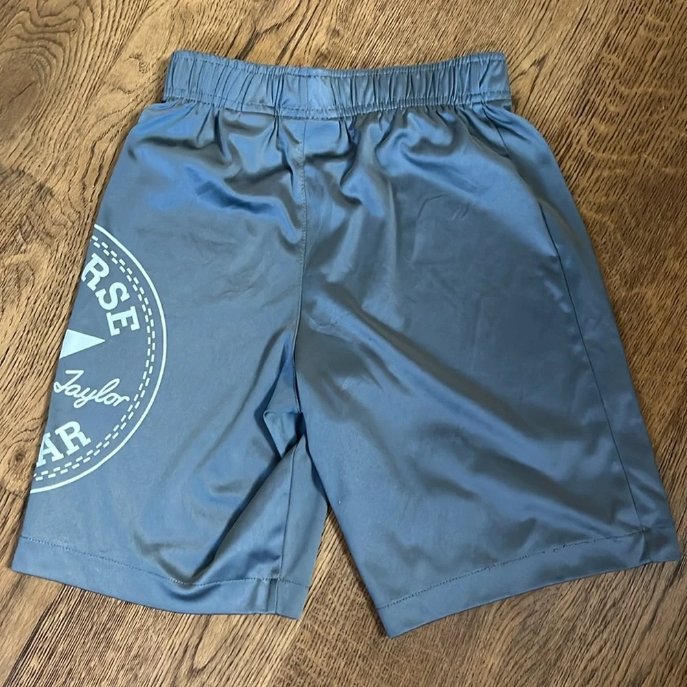 Converse gray boys shorts size 10-12